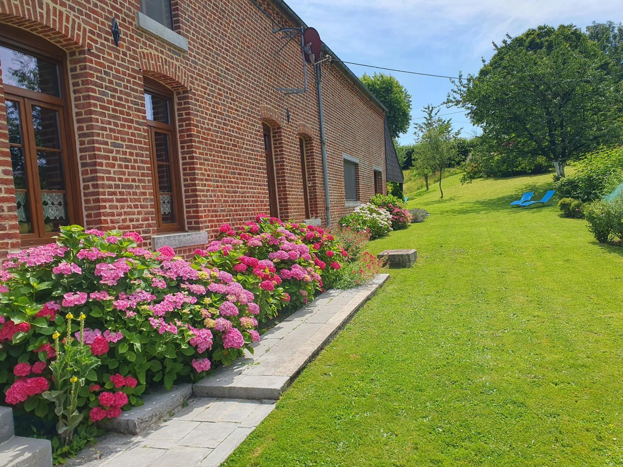 Bed and Breakfast Les Mout'Anes à Saint-Hilaire-sur-Helpe Extérieur photo